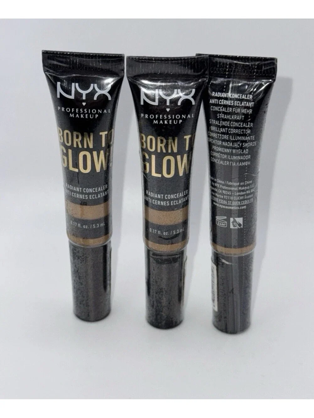 3 NYX Born To Glow Radiant Concealer Golden Honey